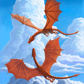 иллюстрация к песне "два дракона"