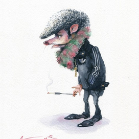 "Ёжики 80-х". ("Hedgehogs of 80s")