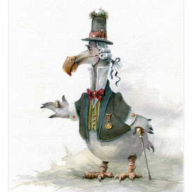 "...Додо торжественно подал ей наперсток и сказал: – Мы просим тебя принять в награду этот изящный наперсток!"