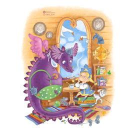 Игра-Находилка "Горыныч у царевны"