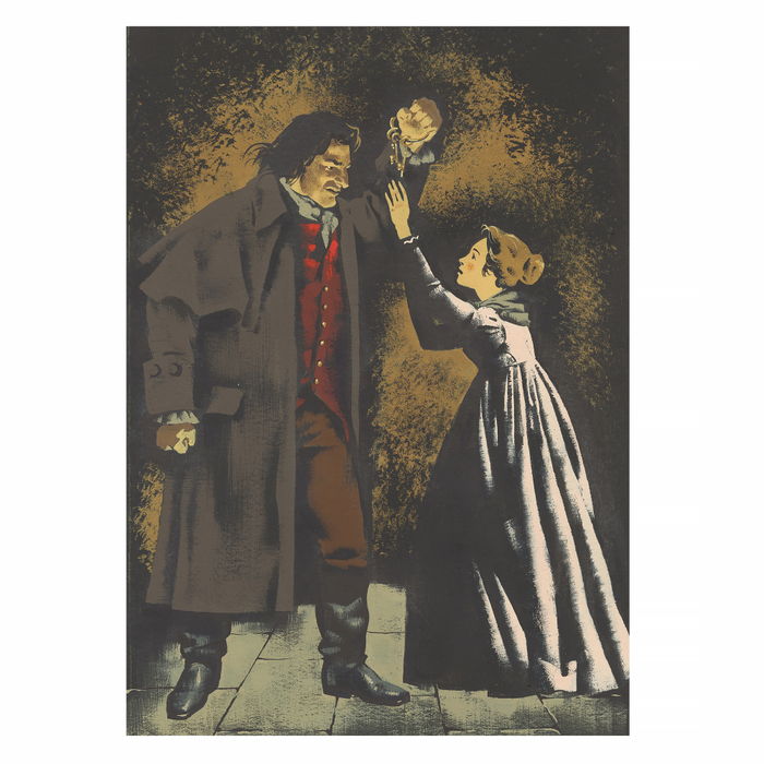 иллюстрация к роману "Грозовой перевал"