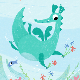 Сказка про дракончика