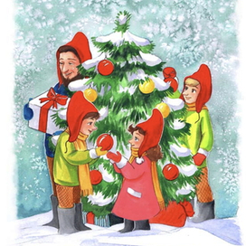 Новогодний разворот