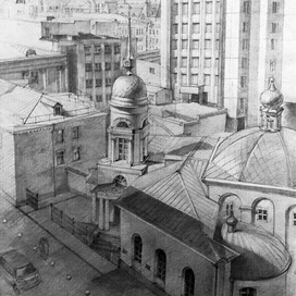 панорама, Москва  