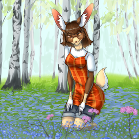 заказной арт с фоном