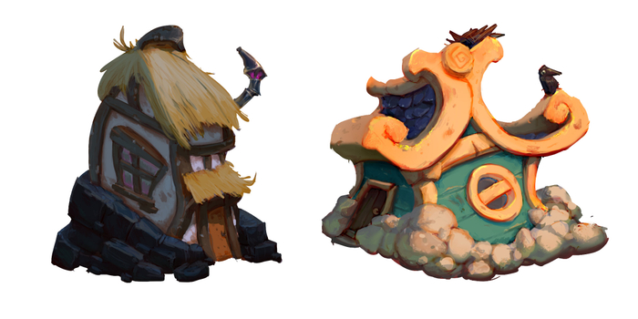 Хмурый и веселый