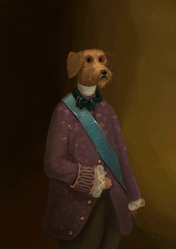 Портрет собаки