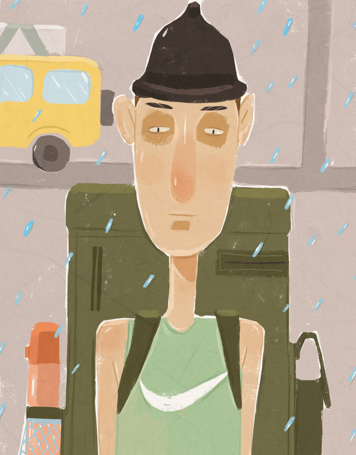 На природу в непогоду