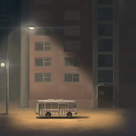 Одинокая маршрутка