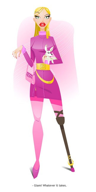 -glam! whatever it takes.