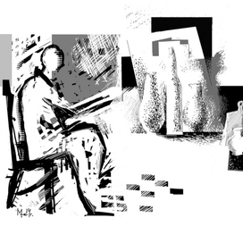 В мастерской