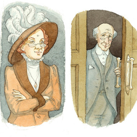 Заставки, персонажи