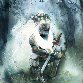 Иллюстрация для метафорических карт "Зеркало мамы шамана"