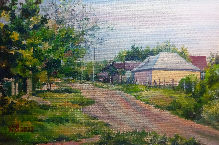 Деревенский пейзаж 