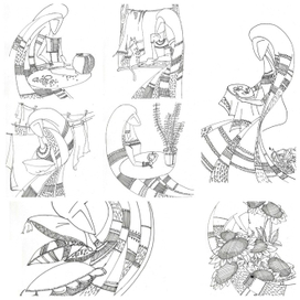 Серия Раскрасок-антистресс "Девичьи грёзы"
