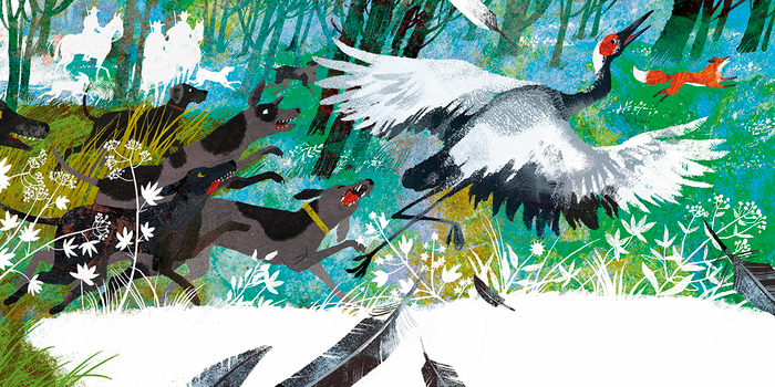 Иллюстрация к книге сказок "Droles de ruses"