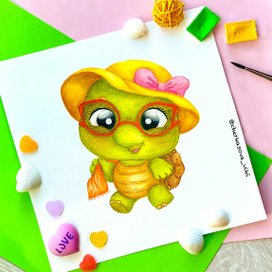 Солнечная черепашка 