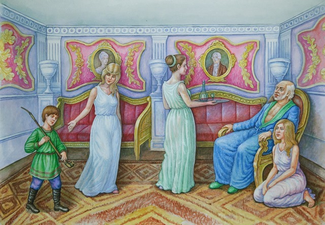 К повести И.Шмелева "Неупиваемая чаша".