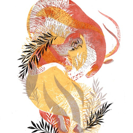 Розовая антилопа