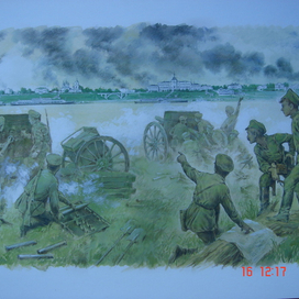 Ярославль 1918 г.. Подавление белогвардейского мятежа.