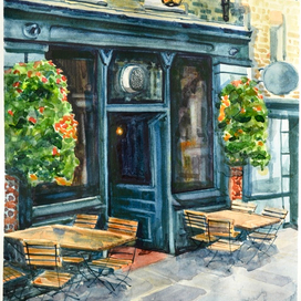 Ресторан на улочке