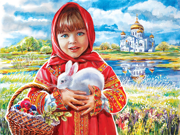 Пасха. Пейзаж.