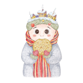 Мальчик с печеньем