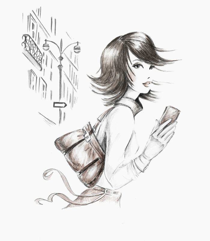 Иллюстрация для журнала