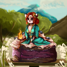 Фурри версия Трисс