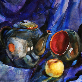 Натюрморт с чайником