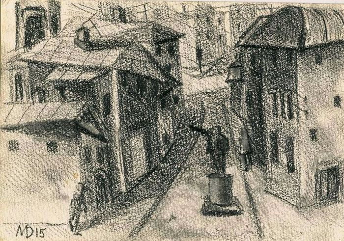 Выступление В.И. Ленина перед Черниговским переулком