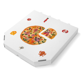 Акварельные иллюстрации для пиццы