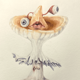 странный гриб