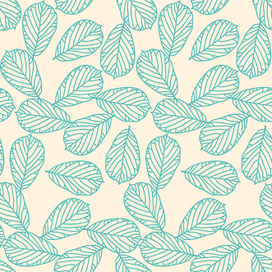 Паттерн листья