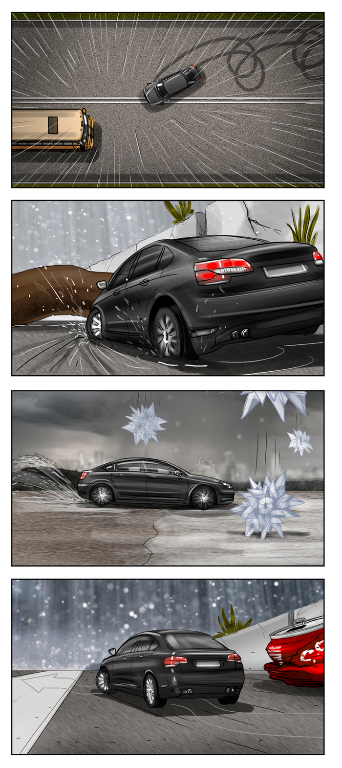 раскадровка Ситроен