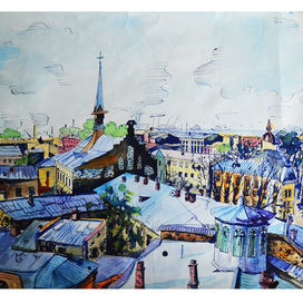 Панорама на улицу Пастера