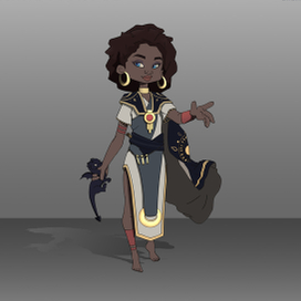 Девочка с игрушкой