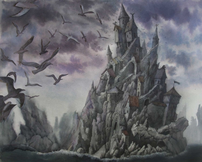 "Замок Като" к сказке Астрид Линдгрен "Мио, мой Мио"