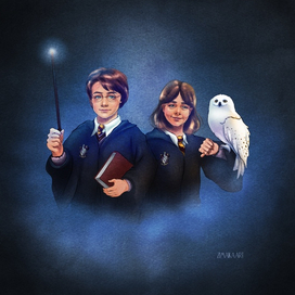 Саша и Гарри Поттер