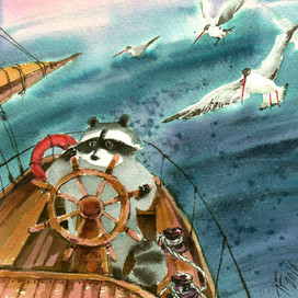 Рулевой Енот