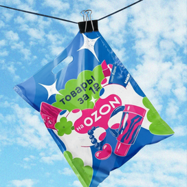 Дизайн пакета OZON