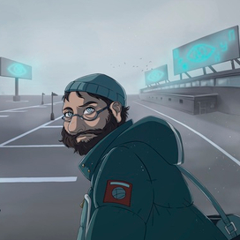 Иллюстрация к веб-рассказу