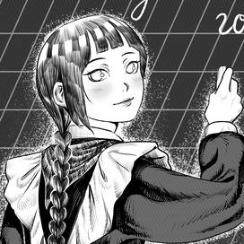 Стиль манга. Хината Хьюга пионерка