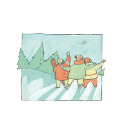 Иллюстрация к авторской книге «Петрос»