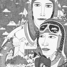 Эверест. Тенцинг Норгей и Эдмунд Хиллари