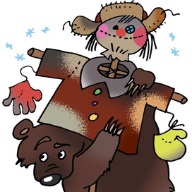 иллюстрация для детского сайта МЕЛЬНИЦА