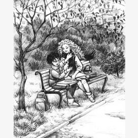 Иллюстрации к кнге Натальи Гуровой "Всё это жзнь"