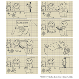 Раскадровка для обучающего ролика