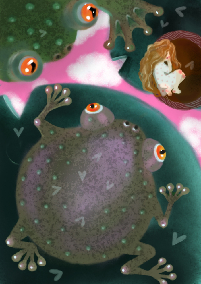 Иллюстрация к " Дюймовочке"