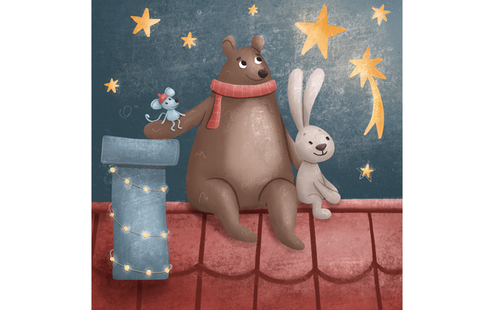 Иллюстрация Звездное небо